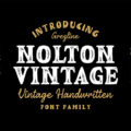Nolton Vintage Font