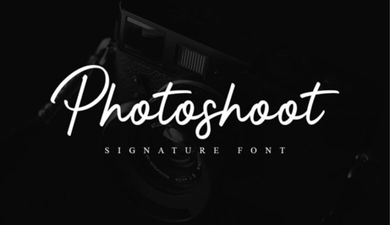 Photoshoot Font