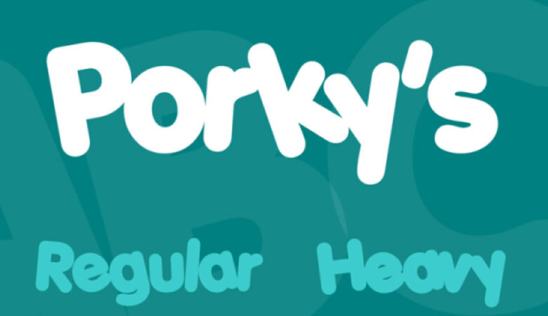 Porky’s Font