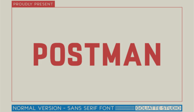 Postman Font
