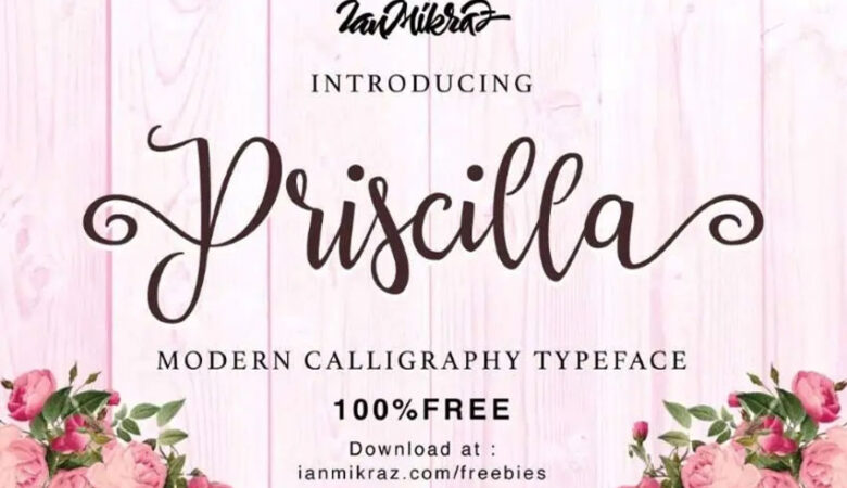 Priscilla Font