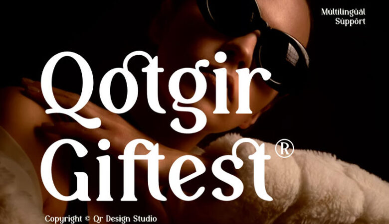 Qotgir Giftest Font