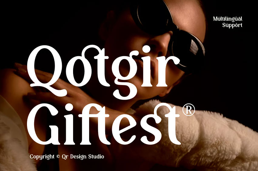 Qotgir Giftest Font
