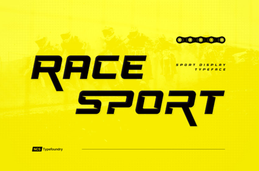Race Sport Font