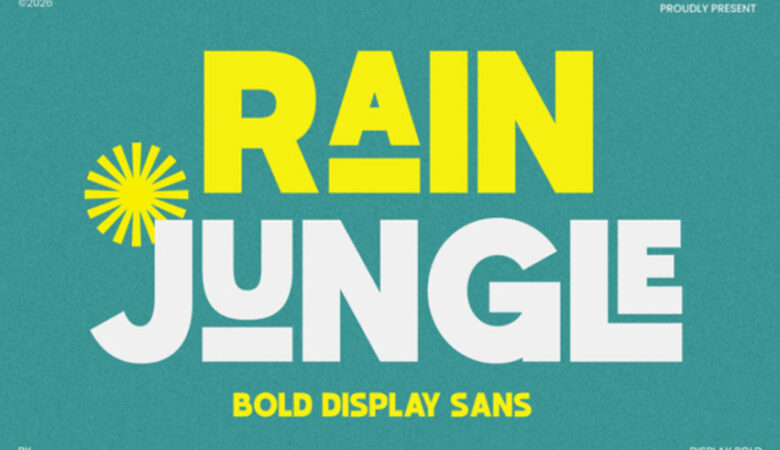 Rain Jungle Font