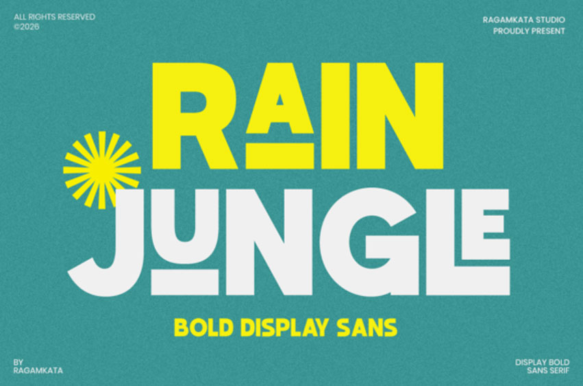 Rain Jungle Font