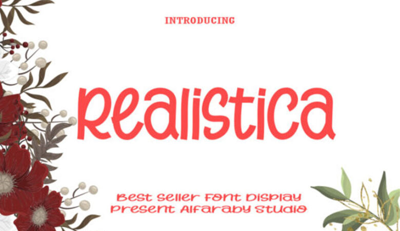 Realistica Display Font
