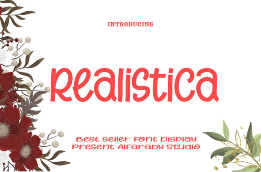 Realistica Display Font