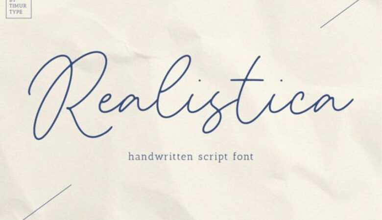 Realistica Font