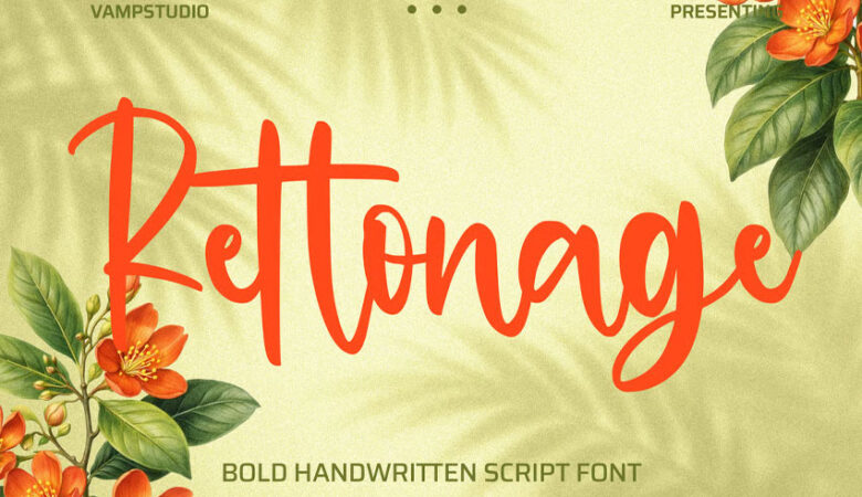 Rettonage Font