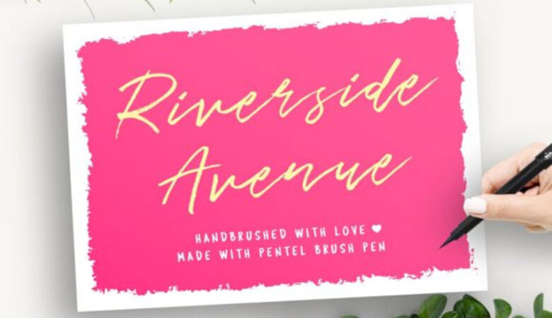 Riverside Avenue Font
