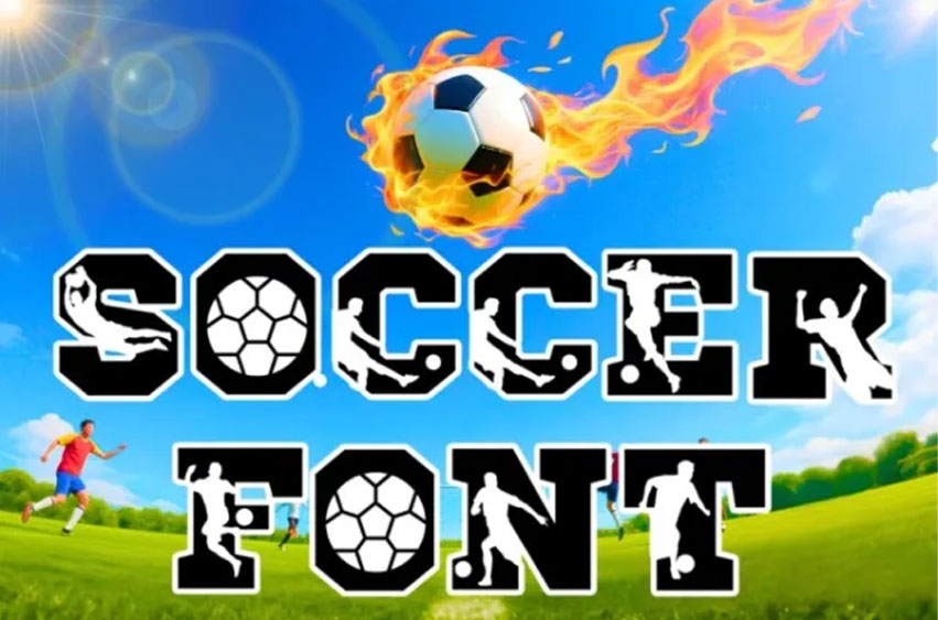 Soccer Sport Font