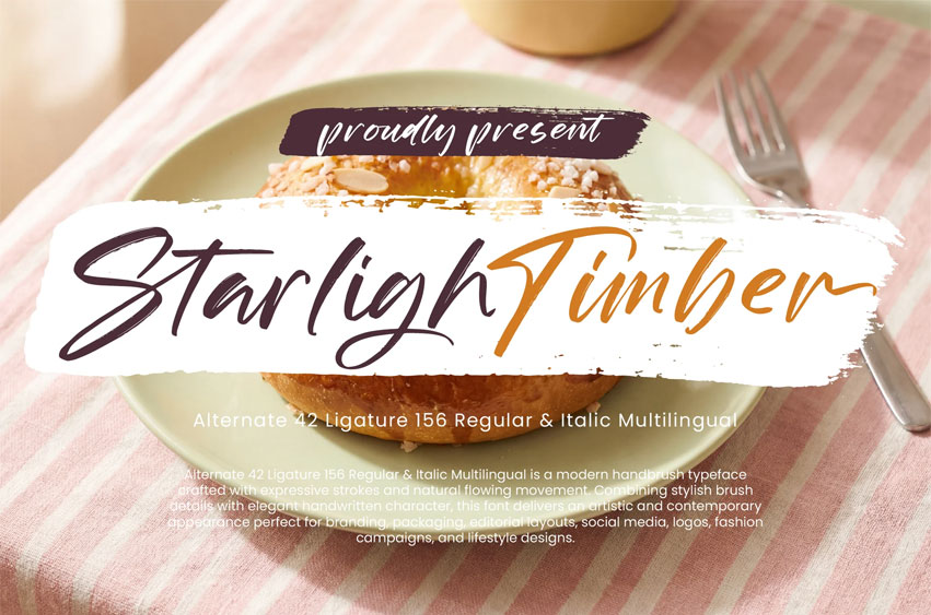 Starligh Timber Font