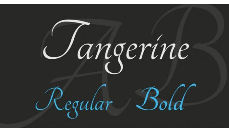 Tangerine Font