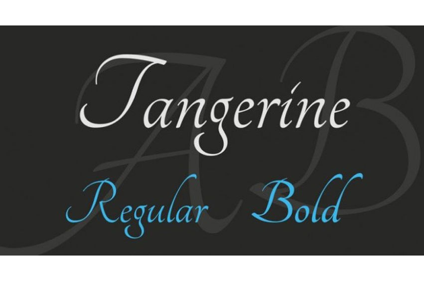 Tangerine Font