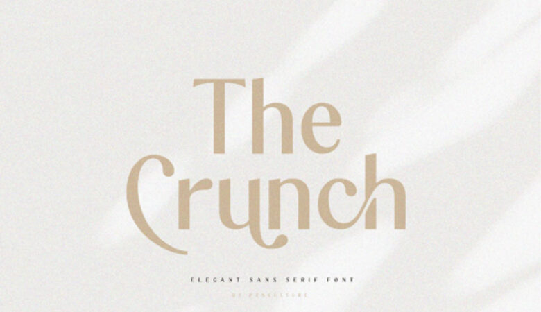 The Crunch Font