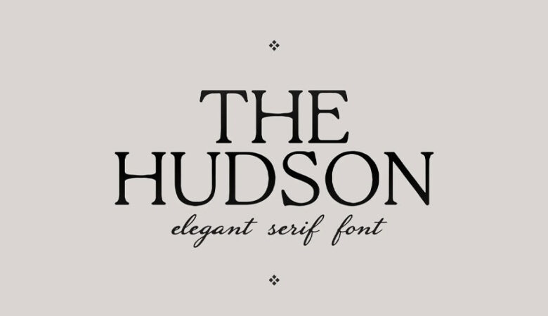 The Hudson Font