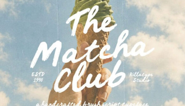 The Matcha Club Font