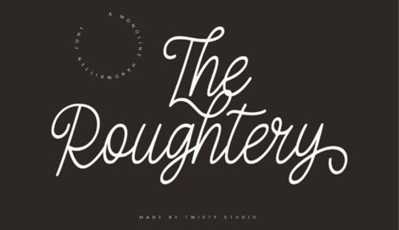 The Roughtery Font