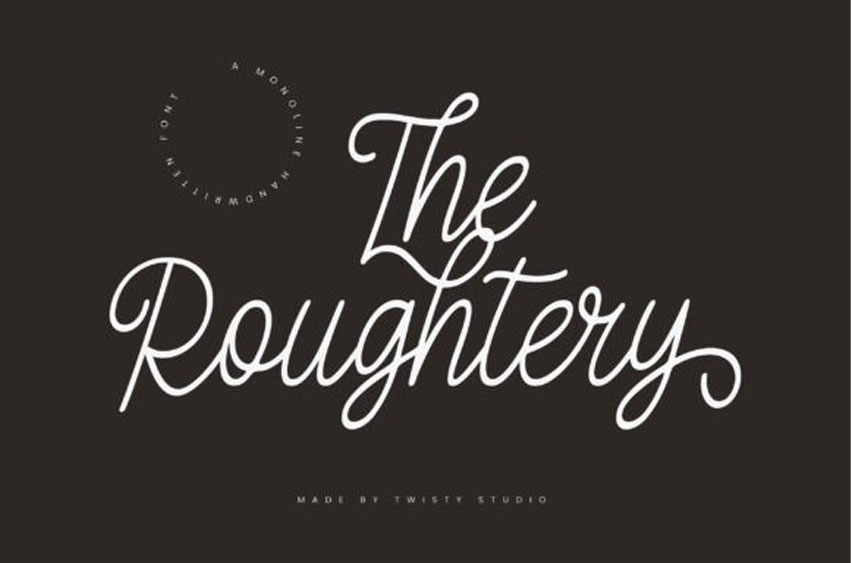 The Roughtery Font