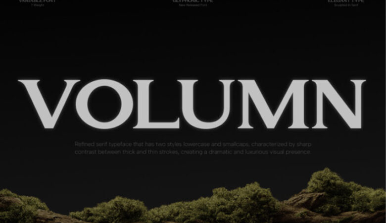 Volumn Font