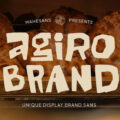 Agiro Brand Font