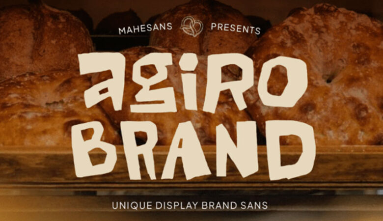 Agiro Brand Font