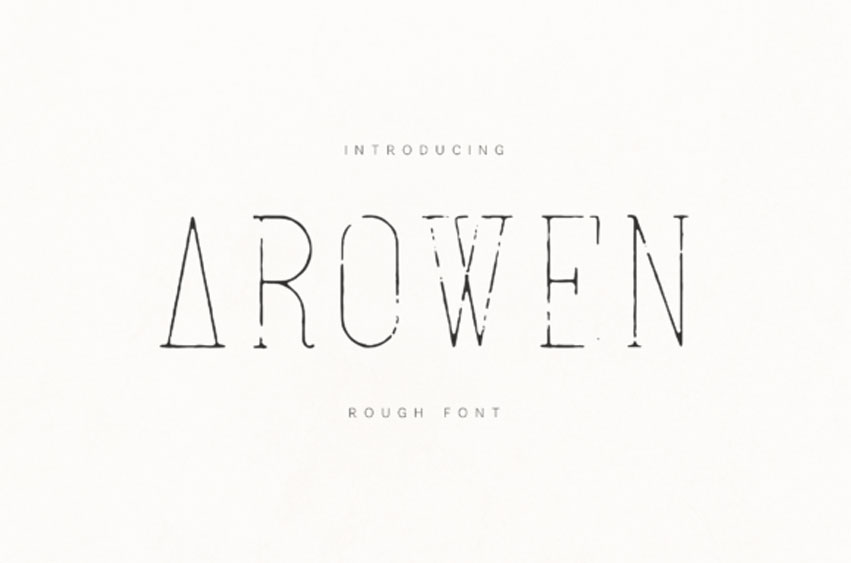 Arowen Font
