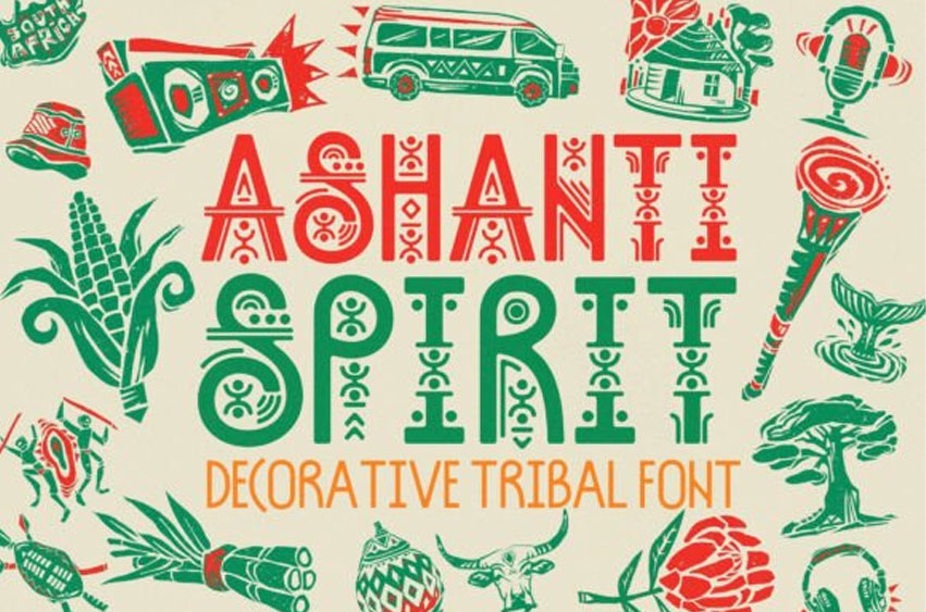 Ashanti Spirit Font