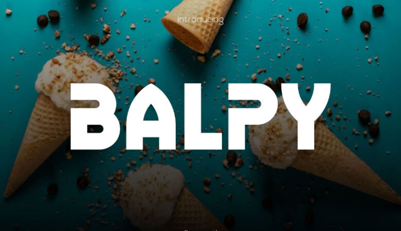 Balpy Font