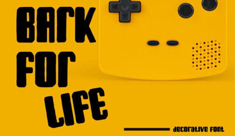 Bark for Life Font