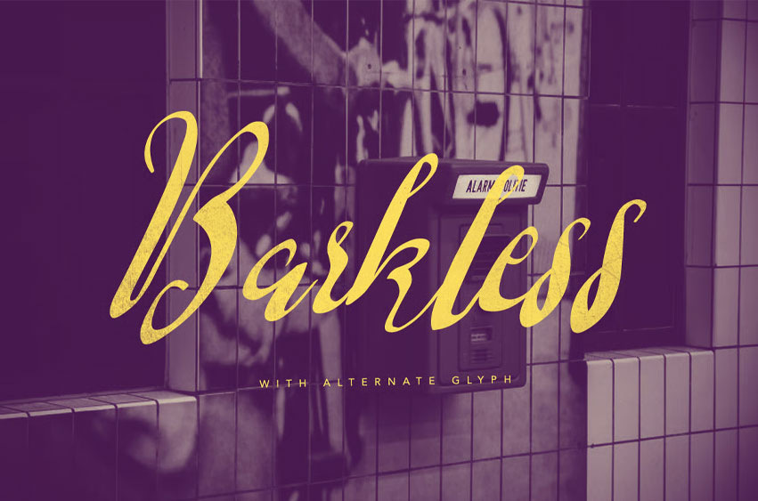 Barkless Font