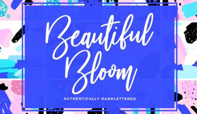 Beautiful Bloom Font