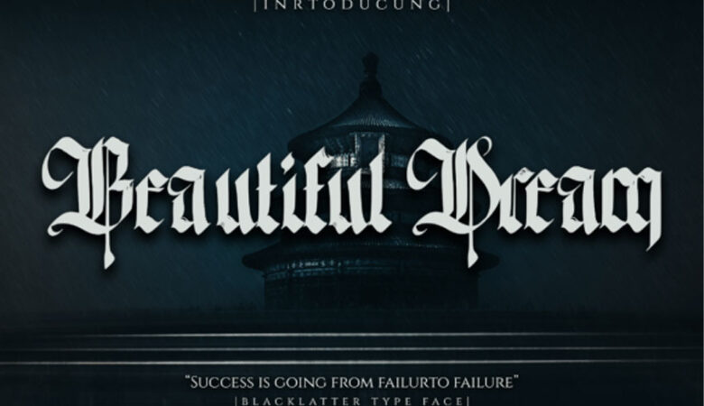 Beautiful Dream Font