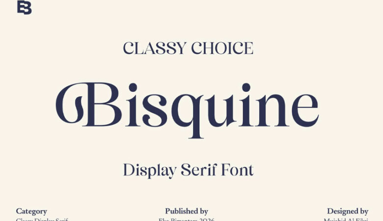 Bisquine Font