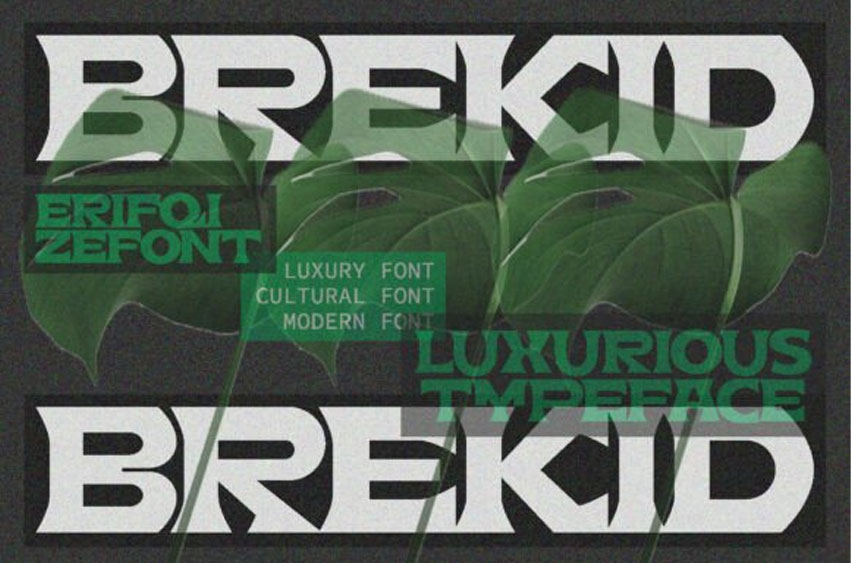 Brekid Font