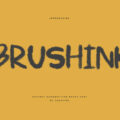 Brushink Font