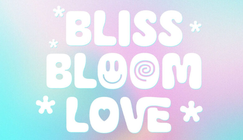Bubble Bliss Bloom Font