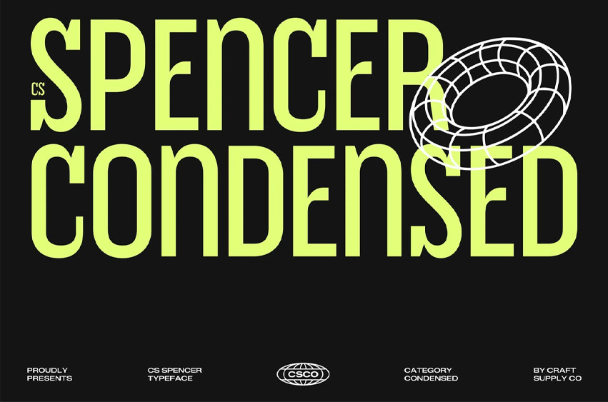 CS Spencer Condensed Font