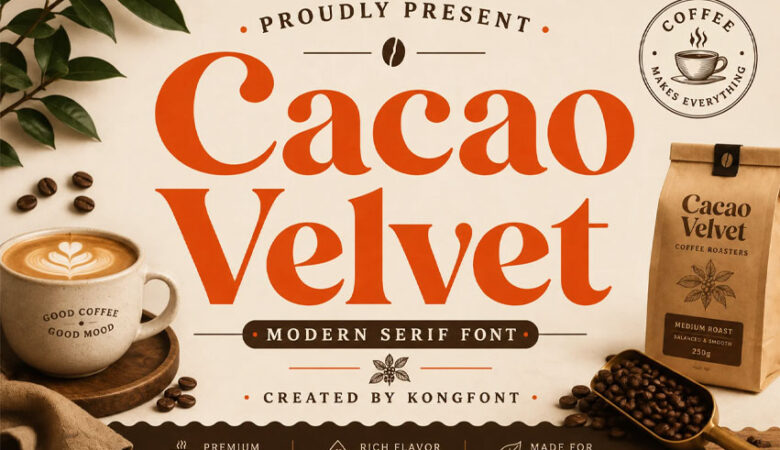 Cacao Velvet Font