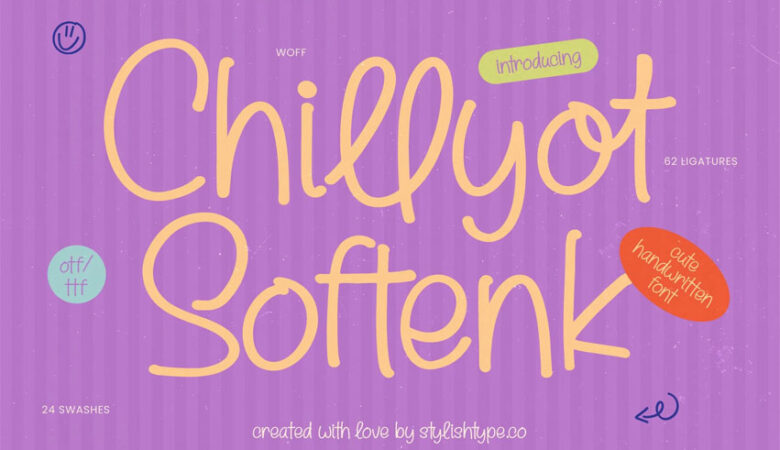 Chillyot Softenk Font