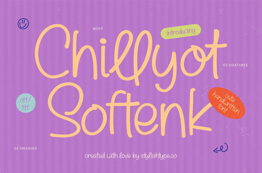 Chillyot Softenk Font