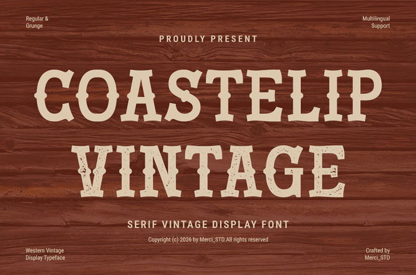 Coastelip Font