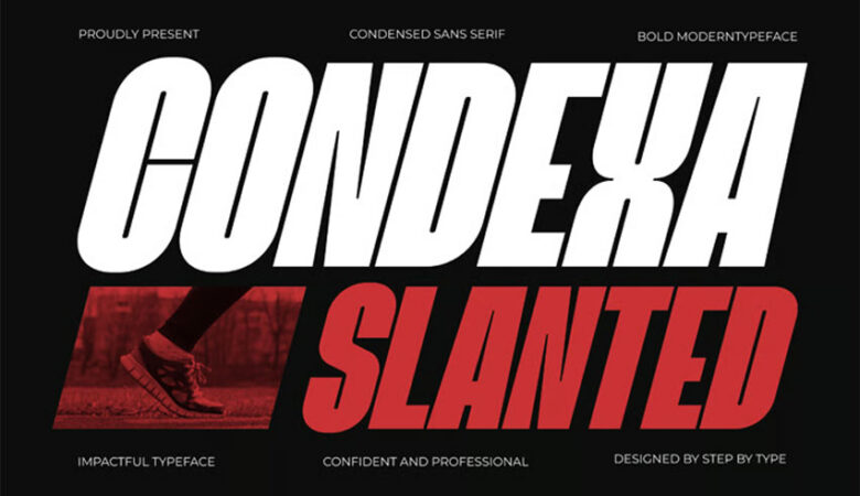 Condexa Slanted Font