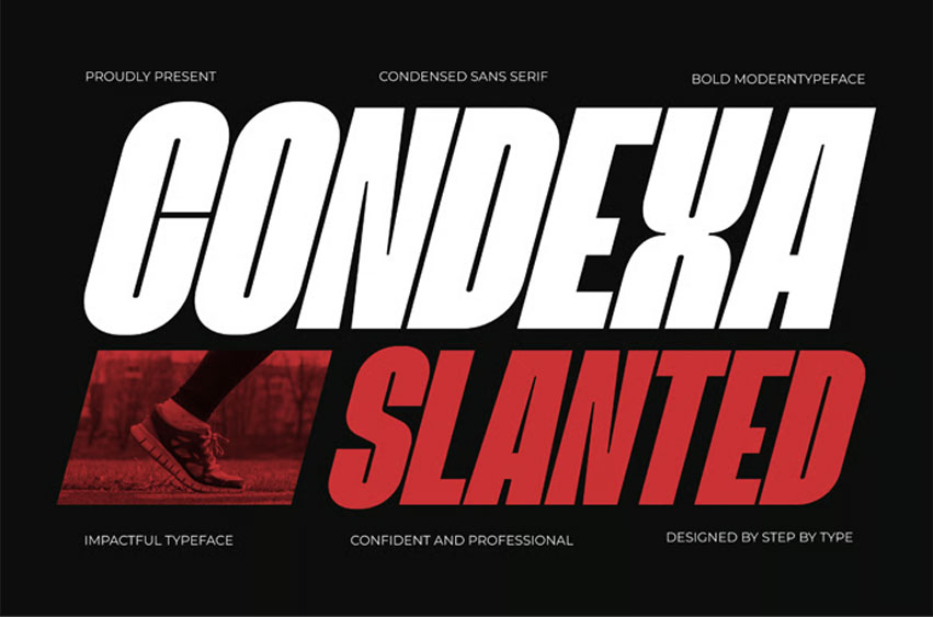 Condexa Slanted Font