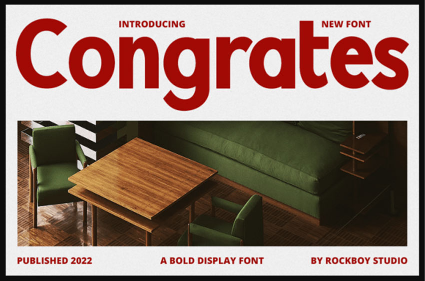 Congrates Font