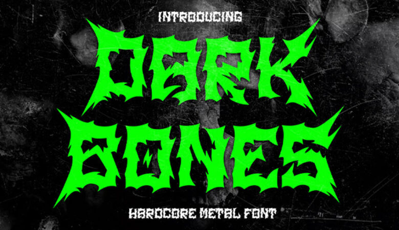 Dark Bones Font