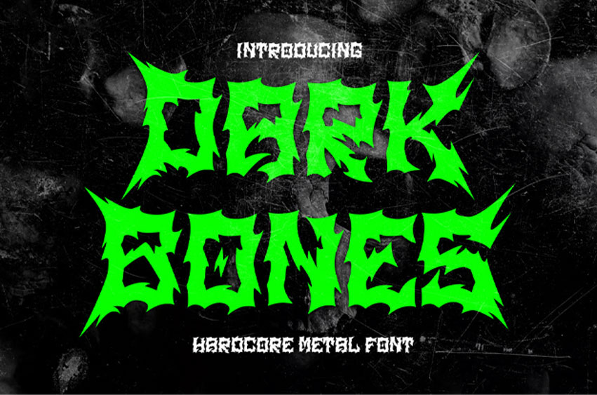 Dark Bones Font