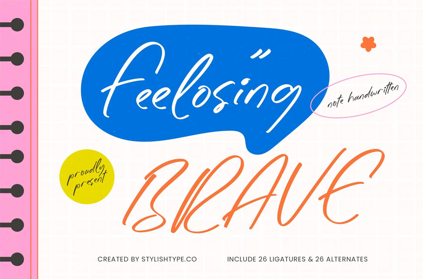 Feelosing Brave Font