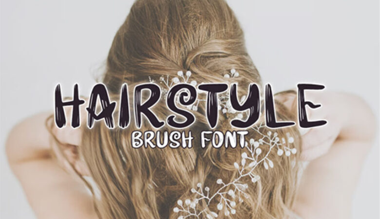 Hairstyle Font